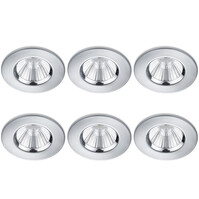 LED Spot 6 Pack - Inbouw LED Downlight 5W Dimbaar IP65 Warm Wit LED Spot 6 Pack - Inbouw LED Downlight 5W Dimbaar IP65 Warm Wit
