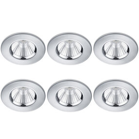LED Spot 6 Pack - Inbouw LED Downlight 5W Dimbaar IP65 Warm Wit LED Spot 6 Pack - Inbouw LED Downlight 5W Dimbaar IP65 Warm Wit