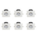 LED Spot 6 Pack - Recessed LED Downlight 6W - Waterproof IP65 - Natural White LED Spot 6 Pack - Recessed LED Downlight 6W - Waterproof IP65 - Natural White