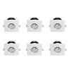 LED Spot 6 Pack - Inbouw LED Downlight 6W Waterdicht IP65 Binnenverlichting LED Spot 6 Pack - Inbouw LED Downlight 6W Waterdicht IP65 Binnenverlichting