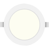 Recessed LED Downlight 9W - Neutral White, Matte White Ø145mm
