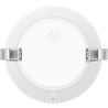 Ronde inbouw LED downlight 9W mat wit met neutraal wit licht 4000K en 675 lumen
