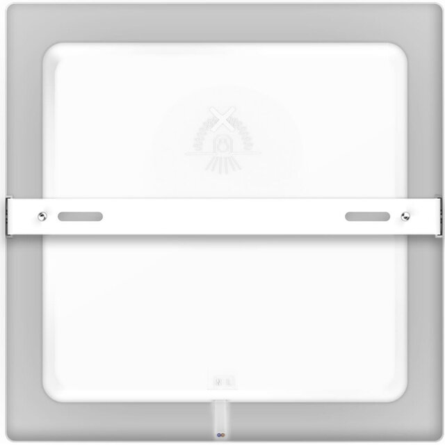 vierkante opbouw LED downlight 18W mat wit warm wit licht 3000K 1510 lumen binnenverlichting