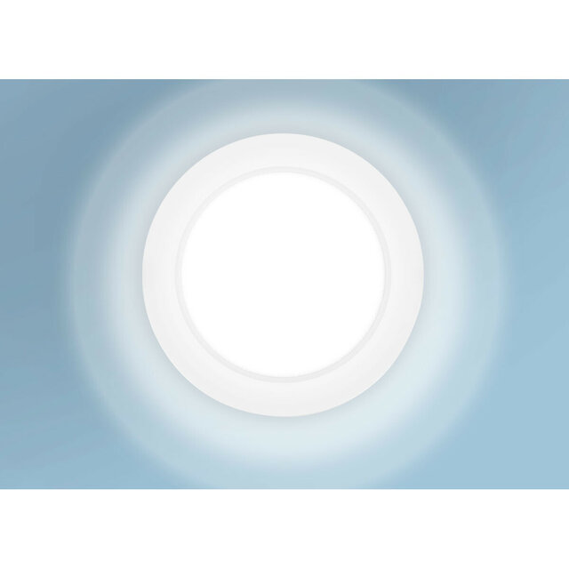 HLW LED LED Downlight Pro Opbouw 18W - Warm Wit 2700K–3000K, Mat Wit, Vierkant
