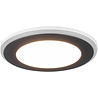 HLW LED LED Spot Recessed LED Downlight 5W - Warm White 2700K–3000K - Matte Black