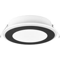LED Spot Inbouw LED Downlight 10W Warm Wit 3000K Mat Zwart