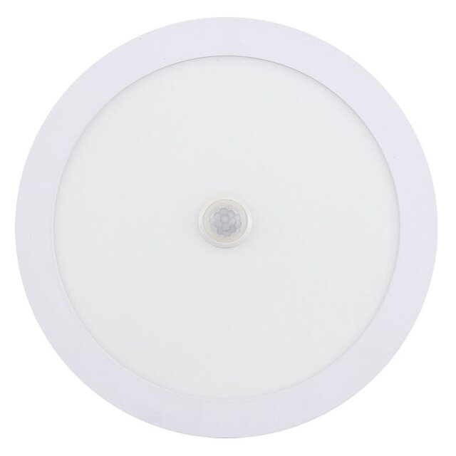 HLW LED Surface-Mounted LED Downlight 20W with Sensor - Warm White 2700K–3000K, OSRAM LEDs