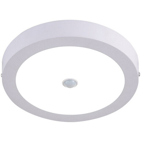 LED Downlight 22W Opbouw LED Lamp Met PIR Sensor - Koud Wit 6000K LED Downlight 22W Opbouw LED Lamp Met PIR Sensor - Koud Wit 6000K