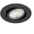 Brinton Dimbare LED Spot 7W - Inbouw LED Downlight Warm Wit 2700-3000K Zwart Brinton Dimbare LED Spot 7W - Inbouw LED Downlight Warm Wit 2700-3000K Zwart