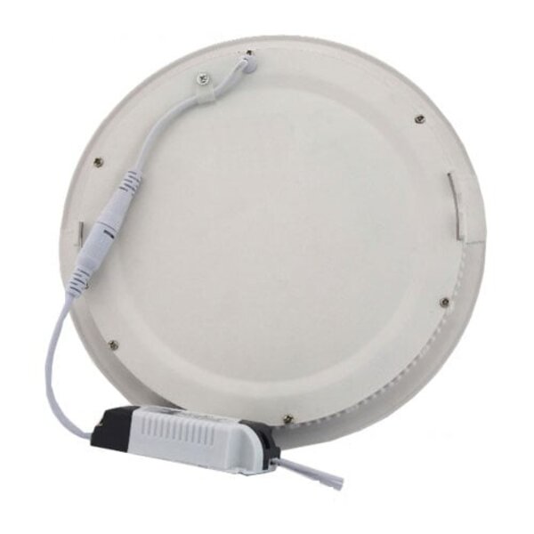 HLW LED Inbouw LED Downlight Slim 18W - Natuurlijk Wit 4200K - Mat Wit Aluminium Ø225mm HLW LED Inbouw LED Downlight Slim 18W - Natuurlijk Wit 4200K - Mat Wit Aluminium Ø225mm