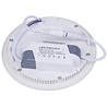 HLW LED Recessed LED Downlight Slim 12W - Round, Bright Cool White 6000K, Ø170mm