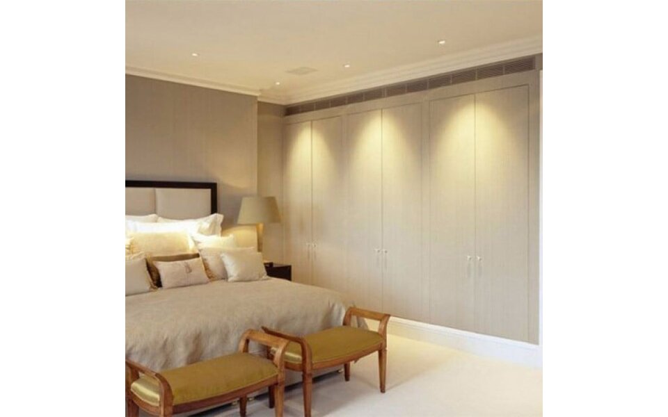 HLW LED Recessed LED Downlight Slim 6 Pack - Dimmable 3W Warm White 2700K Matte White Aluminum