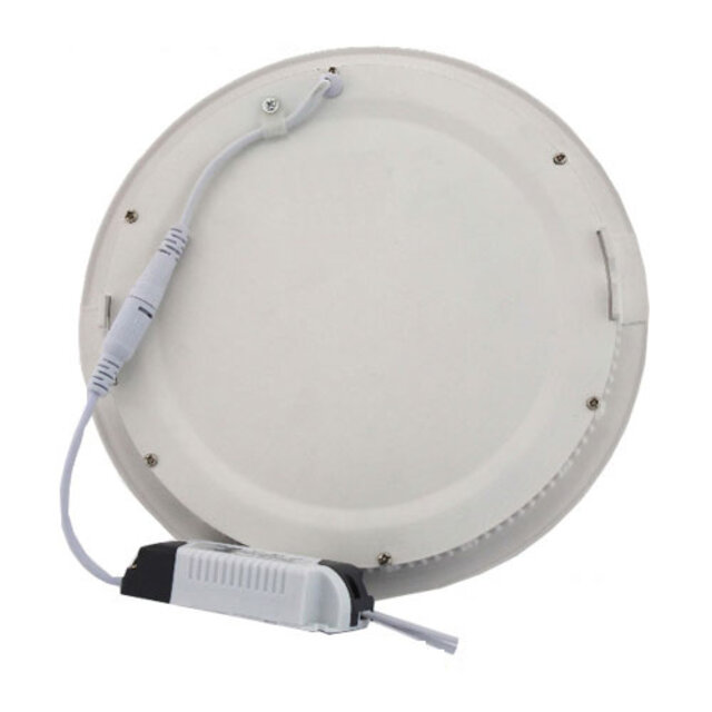 HLW LED Recessed LED Downlight Slim Round 3W - Dimmable - Natural White 4200K - Ø83mm