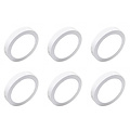 LED Downlight 6 Pack - Surface-Mounted LED Downlight 12W Cool White 6000K Round Ø170mm