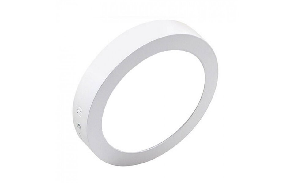 HLW LED LED Downlight 6 Pack - Surface-Mounted LED Downlight 12W Cool White 6000K Round Ø170mm