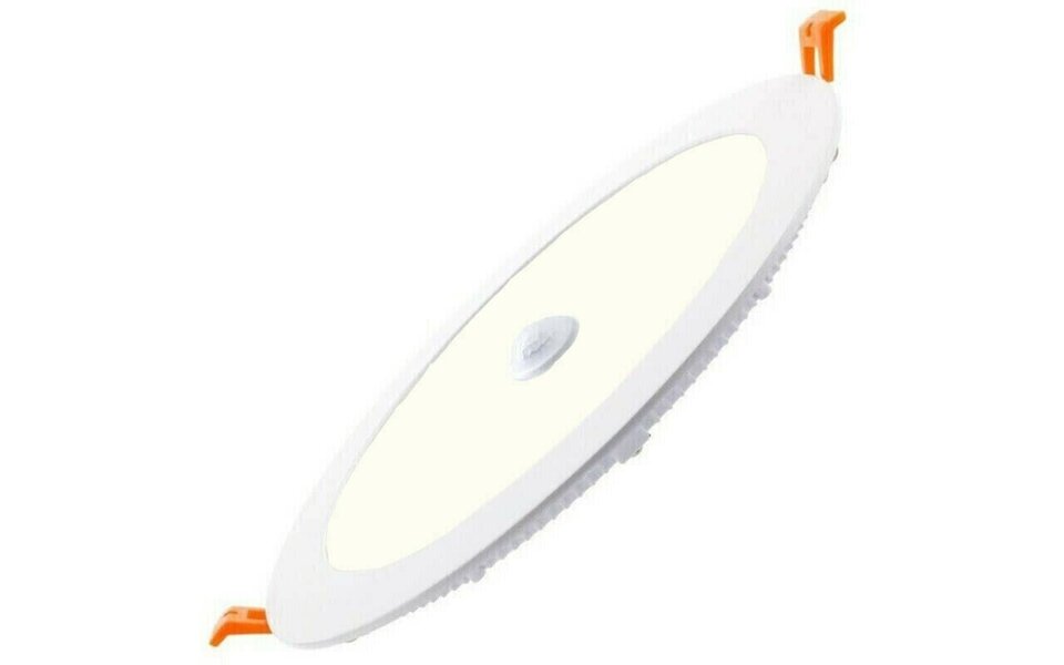 HLW LED LED Downlight Slim 24W Recessed with PIR Motion Sensor and Natural White 4000K