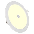 Inbouw LED Downlight Slim 12W met PIR Bewegingssensor, Warm Wit 2700K–3000K Inbouw LED Downlight Slim 12W met PIR Bewegingssensor, Warm Wit 2700K–3000K