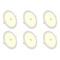 LED Downlight Inbouw 12W Met Sensor - Warm Wit 2700K-3000K