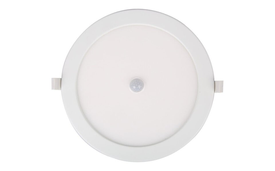 HLW LED LED Downlight Inbouw Rond 12W Met Sensor - Warm Wit 2700K-3000K, 6 Pack HLW LED LED Downlight Inbouw Rond 12W Met Sensor - Warm Wit 2700K-3000K, 6 Pack