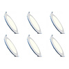 LED Downlight Slim 6 Pack - Inbouw Rond 12W Natuurlijk Wit LED Downlight Slim 6 Pack - Inbouw Rond 12W Natuurlijk Wit