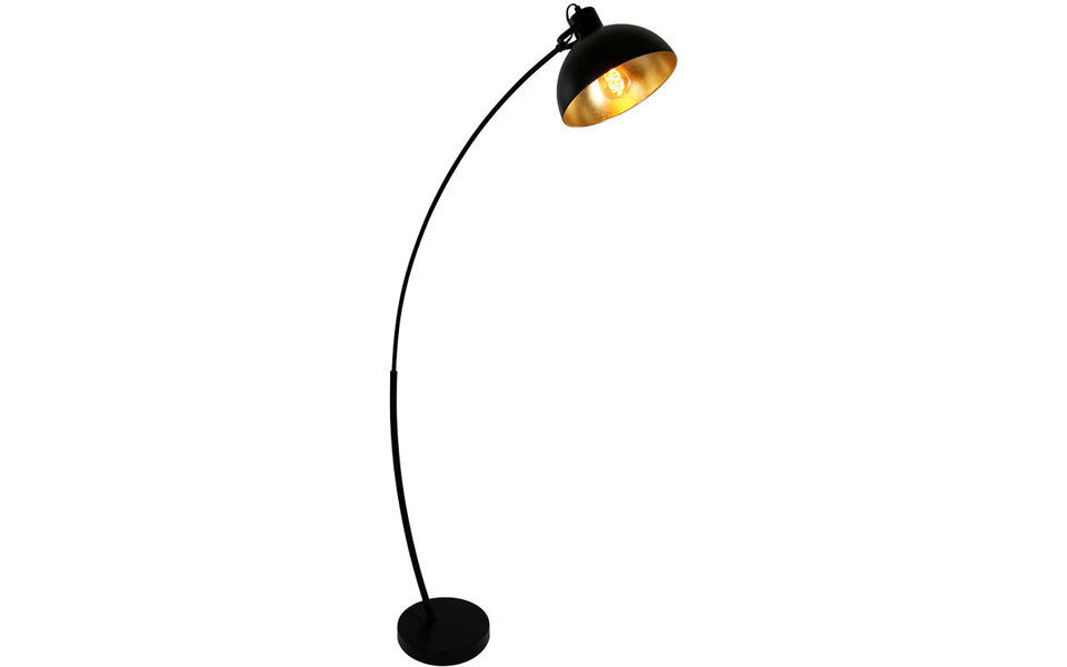 HLW LED LED Floor Lamp Trion Recine - Matte Black 1-light Floor Lamp with E27 Fitting HLW LED LED Floor Lamp Trion Recine - Matte Black 1-light Floor Lamp with E27 Fitting