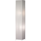 HLW LED Modern LED Floor Lamp Trion Bamino - White Floor Lamp with 2 light points and E27 fitting