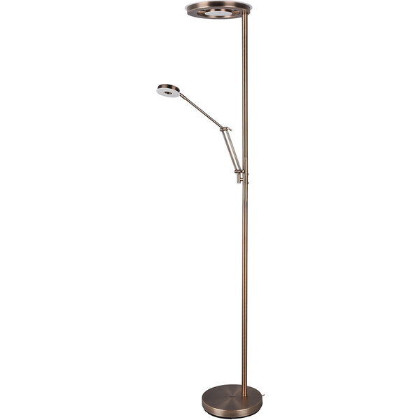 HLW LED Dimbare LED Vloerlamp 38W - Oud Bronzen Design HLW LED Dimbare LED Vloerlamp 38W - Oud Bronzen Design