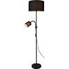 LED Floor Lamp Trion Owino - Matte Black & Aluminum