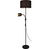 HLW LED Stylish LED Floor Lamp Trion Owino - Matte Black Floor Lamp with 2 Light Points