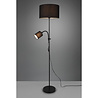 HLW LED Stylish LED Floor Lamp Trion Owino - Matte Black Floor Lamp with 2 Light Points