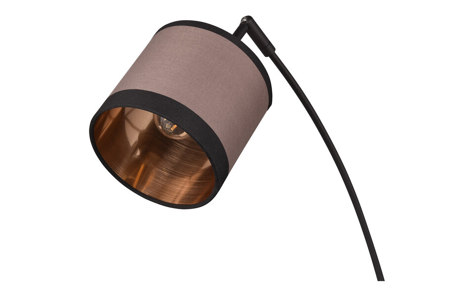 HLW LED LED Floor Lamp Trion Vamos - 3-light Matte Black Metal Floor Lamp