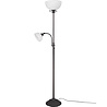 LED Vloerlamp Trion City - Roestkleurige metalen vloerlamp Verlichting per ruimte