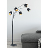 HLW LED LED Floor Lamp Trion Torry - Matte Black & Gold Floor Lamp - 5-light - 28W LED