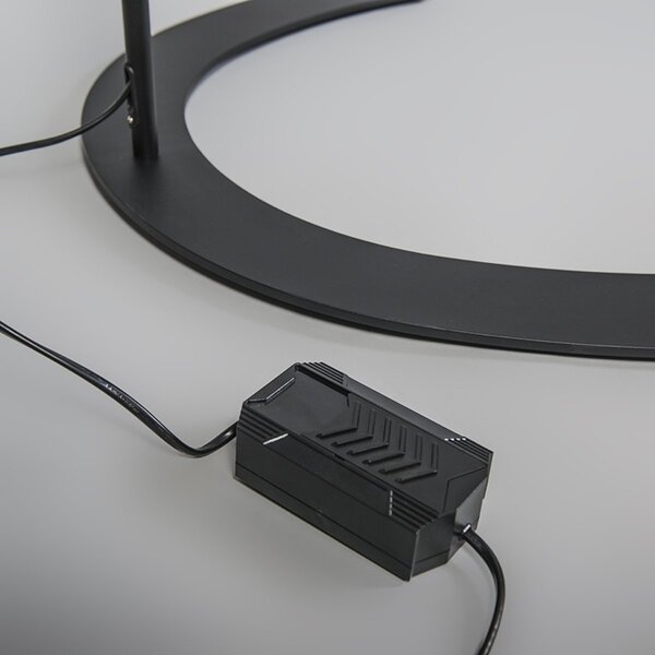 HLW LED Dimbare LED Vloerlamp Trion Shio 18W - Warm Wit 2700K–3000K, Mat Zwart Aluminium HLW LED Dimbare LED Vloerlamp Trion Shio 18W - Warm Wit 2700K–3000K, Mat Zwart Aluminium