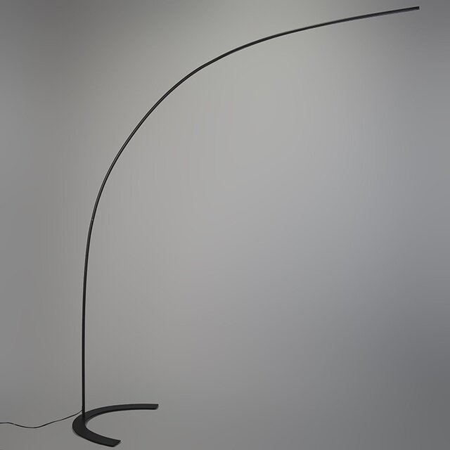 HLW LED Dimmable LED Floor Lamp Trion Shio 18W - Warm White 2700K–3000K, Matte Black Aluminum HLW LED Dimmable LED Floor Lamp Trion Shio 18W - Warm White 2700K–3000K, Matte Black Aluminum