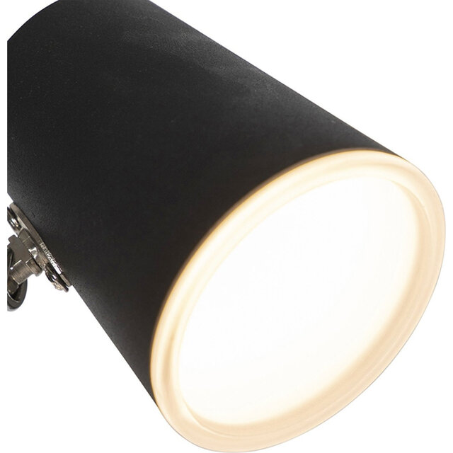 HLW LED LED Floor Lamp Dimmable - Black & White Floor Lamp with Warm White 2700K-3000K, 7W LED HLW LED LED Floor Lamp Dimmable - Black & White Floor Lamp with Warm White 2700K-3000K, 7W LED