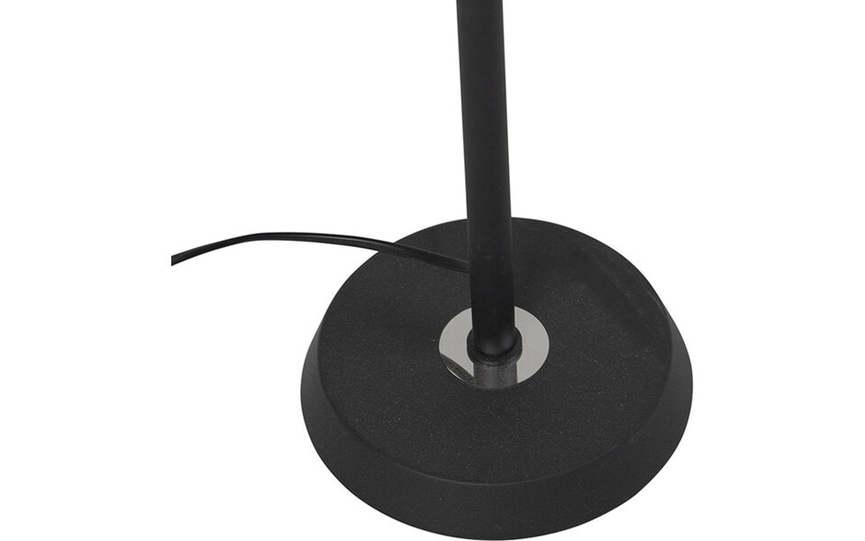 HLW LED LED Floor Lamp Dimmable - Black & White Floor Lamp with Warm White 2700K-3000K, 7W LED HLW LED LED Floor Lamp Dimmable - Black & White Floor Lamp with Warm White 2700K-3000K, 7W LED