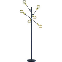 LED Vloerlamp Trion Ross - Mat Gouden Design & 6 Lichtpunten