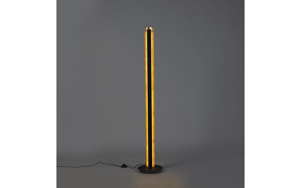 HLW LED Dimmable LED Floor Lamp Trion Texy - Warm White 2700K–3000K - 15W - Matte Black & White HLW LED Dimmable LED Floor Lamp Trion Texy - Warm White 2700K–3000K - 15W - Matte Black & White