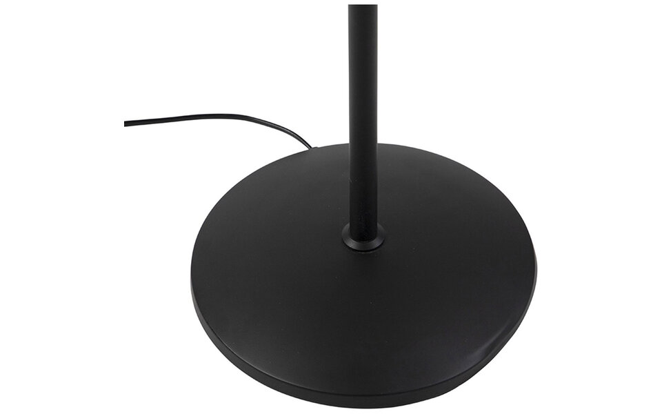 HLW LED LED Floor Lamp Dimmable 8W - Warm White 2700K–3000K - Black & White Floor Lamp