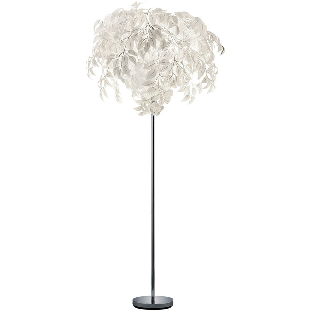 LED Vloerlamp Trion Lovy - 3-lichts Glans Chroom Aluminium Verlichting per ruimte