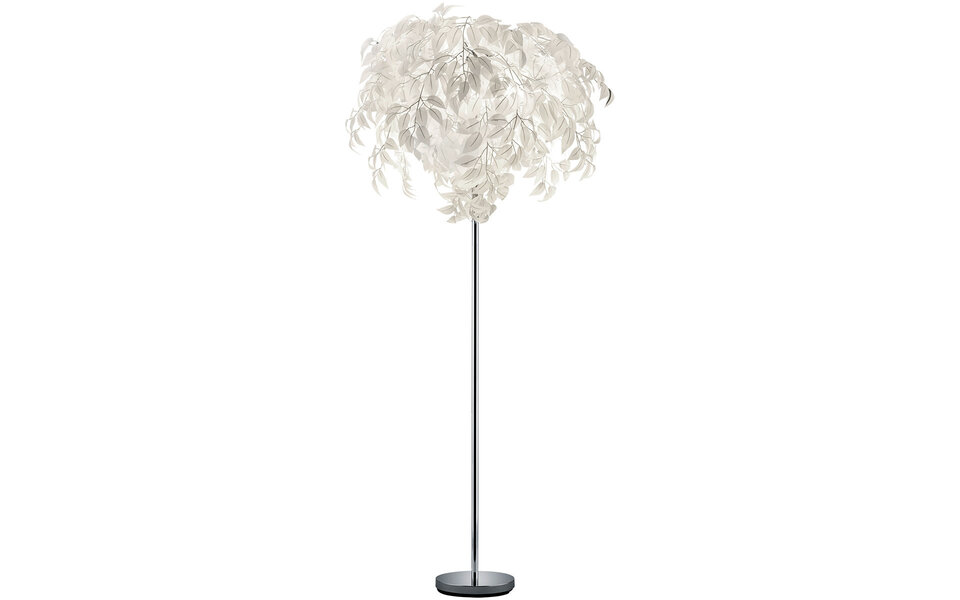 HLW LED LED Vloerlamp Trion Lovy - 3-lichts Rond Glans Chroom | E14 Fitting