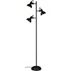 LED Floor Lamp Trion Gini - Matte Black, 3-light, E14 Fitting