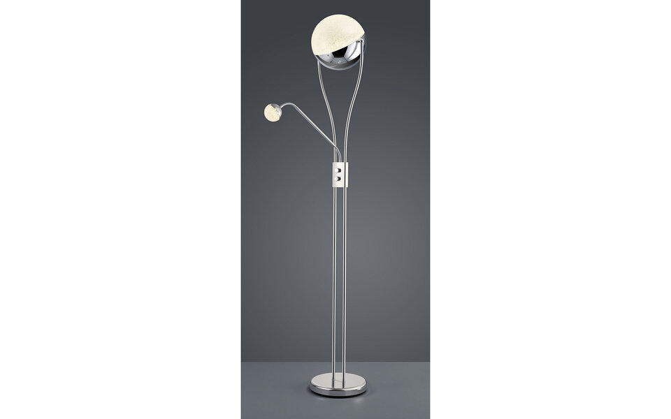 HLW LED Dimmable LED Floor Lamp 25W - Warm White 2700K–3000K - White Floor Lamp HLW LED Dimmable LED Floor Lamp 25W - Warm White 2700K–3000K - White Floor Lamp