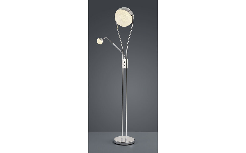HLW LED Dimmable LED Floor Lamp 25W - Warm White 2700K–3000K - White Floor Lamp HLW LED Dimmable LED Floor Lamp 25W - Warm White 2700K–3000K - White Floor Lamp