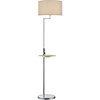LED Floor Lamp Trion Cliso - Matte Nickel & E27 Fitting