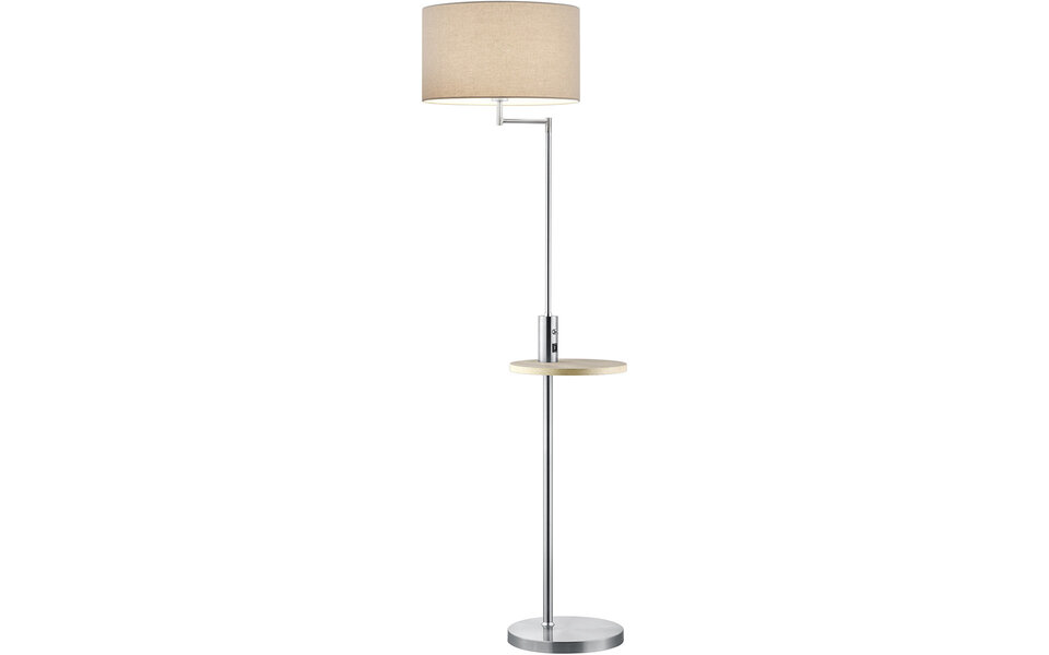 HLW LED Stylish LED Floor Lamp Trion Cliso with E27 fitting and adjustable arms