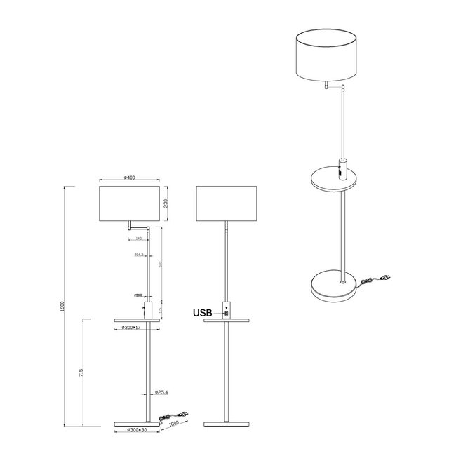 HLW LED LED Vloerlamp Trion Cliso - Mat Zwarte LED Vloerlamp met Ronde Aluminium Vorm HLW LED LED Vloerlamp Trion Cliso - Mat Zwarte LED Vloerlamp met Ronde Aluminium Vorm