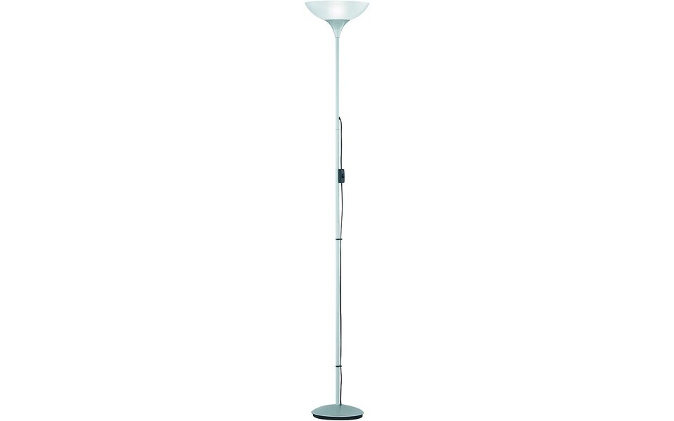 HLW LED Modern LED Floor Lamp Trion Dozwi with Matte Titanium, Aluminum, and E27 Socket