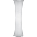 Stijlvolle LED Vloerlamp Trion Grivon met dubbele E27 fitting, mat wit en aluminium Stijlvolle LED Vloerlamp Trion Grivon met dubbele E27 fitting, mat wit en aluminium